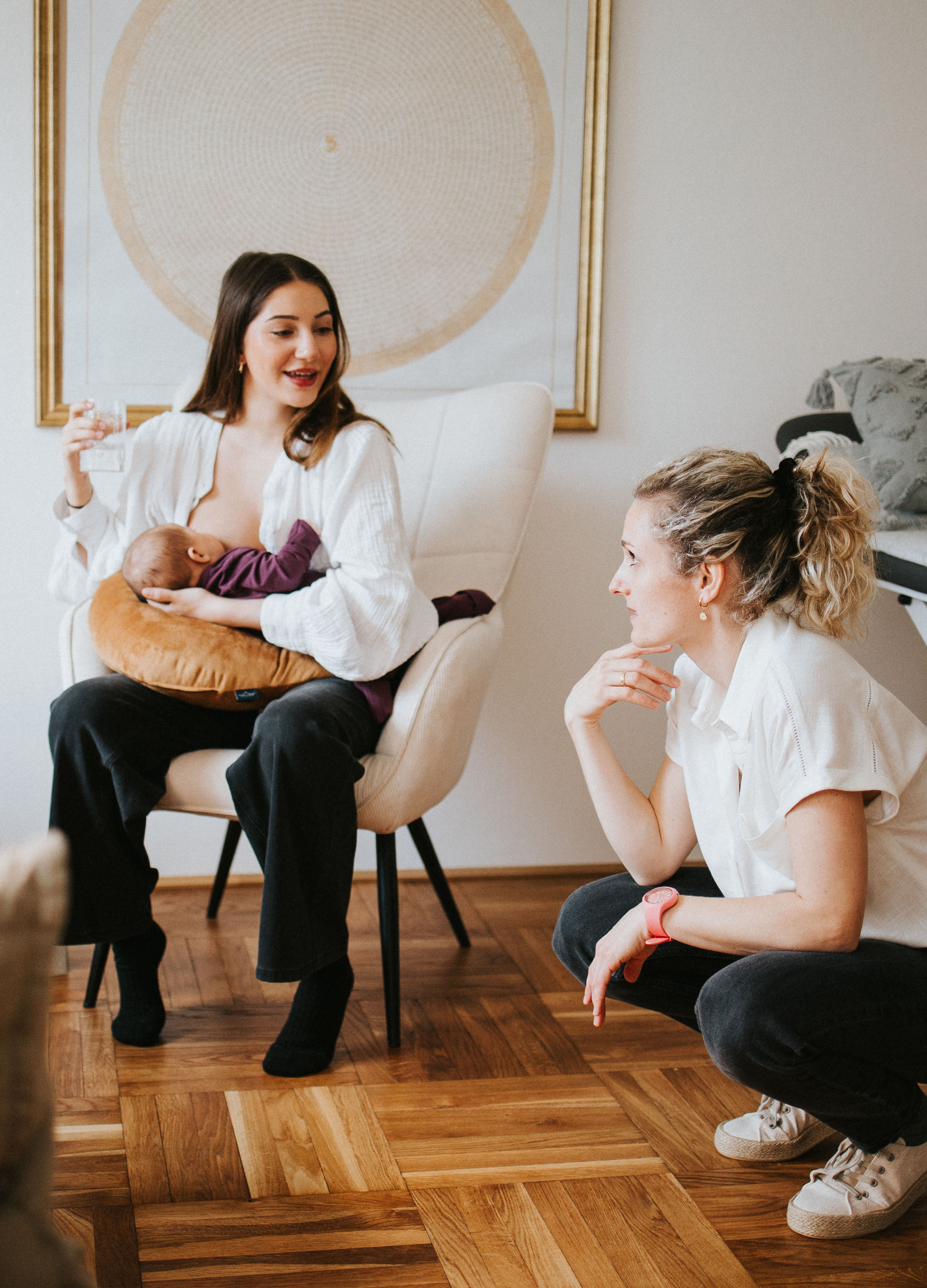 Wochenbettvisite bei dir zu Hause